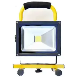 Lampa latarka warsztatowa LED ladowalna stojak 20W